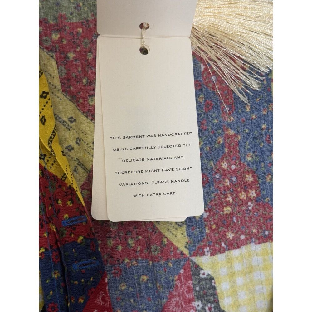 Doen Nicolette Dress | Countryside Patchwork Print | Sz. XXS - Picture 15 of 15